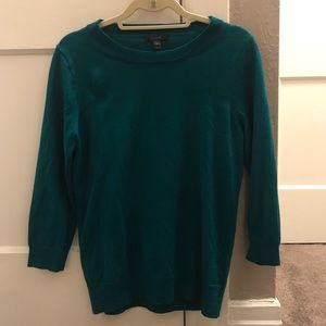 J. Crew Teal Sweater